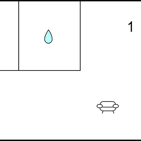 Διαμέρισμα Awesome In With Wifi Hejls